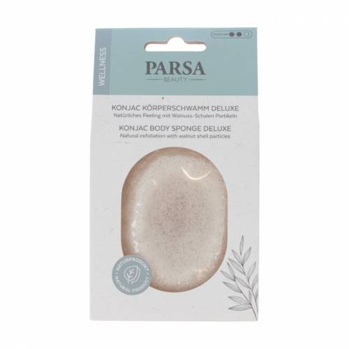 Burete pentru corp Konjac Deluxe, 1 bucata, Parsa