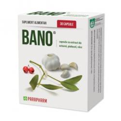 Bano usturoi, vasc, paducel x 30cps