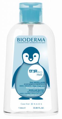 Solutie micelara ABCDerm H2O, 1 L, Bioderma