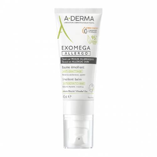 Balsam emolient Exomega Allergo DEFI, 40 ml, A-Derma