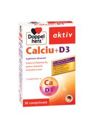 DOPPELHERZ Calcium 600mg + vit D3 x 30cp