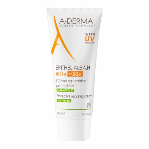 Crema reparatoare protectoare anti-semne Epitheliale A.H. Ultra SPF 50+, 100 ml, A-Derma