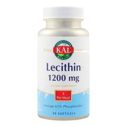 Lecithin 1200mg Kal, 50 comprimate, Secom