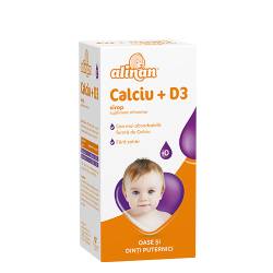 Alinan Calciu + D3 sirop x 150ml