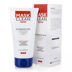 Gel purifiant facial Mask Clean Acne, 150 ml, Solartium
