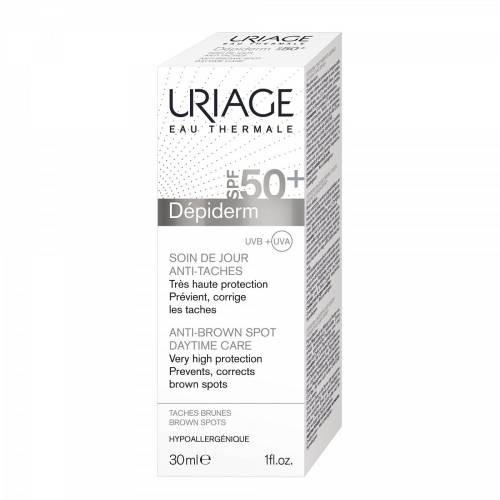 Crema pentru piele depigmentanta SPF 50+ Depiderm, 30 ml, Uriage