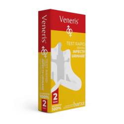 Test Rapid de Infectii Urinare Unisex, 2 teste, Veneris