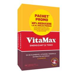 Pachet Vitamax, 15 capsule + 15 capsule, Perrigo