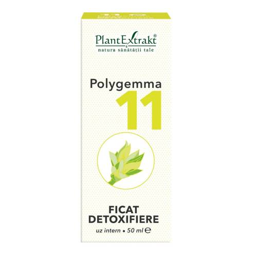 Polygemma 11 Ficat detoxifiere, 50 ml, Plant Extrakt