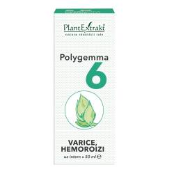 Polygemma 6 Varice si Hemoroizi, 50 ml, Plant Extrakt