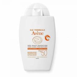 Fluid mineral pentru protectie solara SPF 50+, 40 ml, Avene