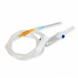 Trusa perfuzie cu ac plastic 21G, Luer Lock