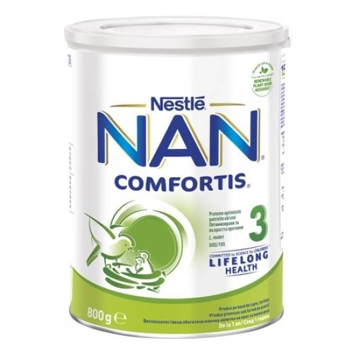 NAN Comfortis 3, 1-2 ani, 800 g, Nestle