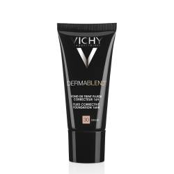 Fond de ten corector cu acoperire 16h Dermablend, Nuanta 30 Beige, 30 ml, Vichy