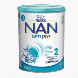 Formula lapte de continuare Nan 2 Optipro HMO, +6 luni, 800 g, Nestle