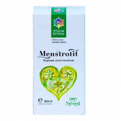 Extract hidroalcoolic Menstrofit, 50 ml, Steaua Divina