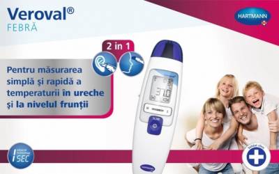 HARTMANN VEROVAL Febra termometru 2 in 1