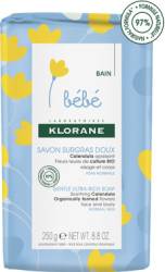 Sapun solid delicat ultra-bogat, 250 g, Klorane Bebe