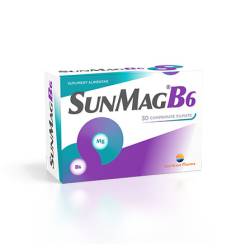 SunMag B6, 30 comprimate filmate, Sun Wave