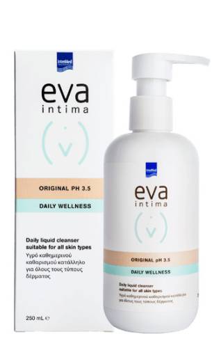 Gel pentru igiena intima zilnica Eva Intima Original pH 3.5, 250 ml