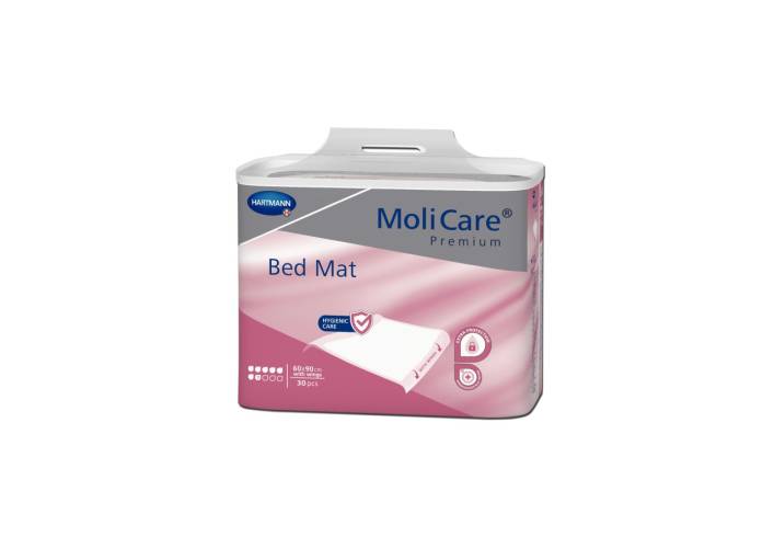 Molicare Premium Bed Mat 7 Picaturi cu Aripioare - Aleze, 60x90 cm, 30 bucati, Hartmann