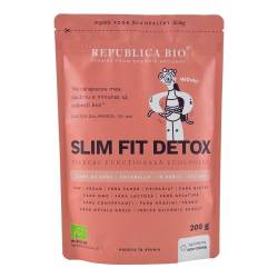Slim fit detox, pulbere eco, 200g, Republica Bio