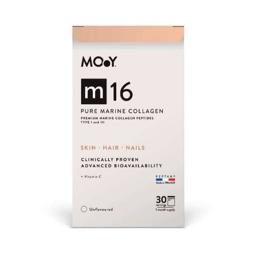 M16 Pure Marine Collagen & Vitamin C, Molecules Of Youth, 303 G, 30 Portii, Natural