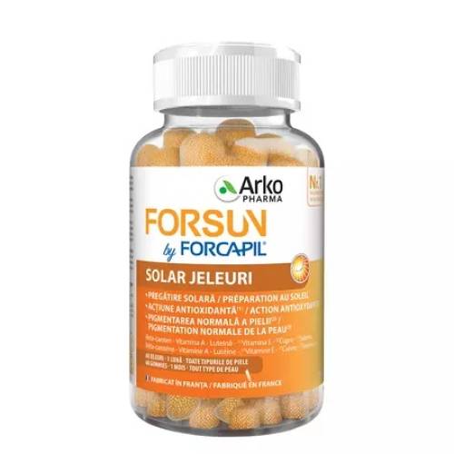 Forcapil Forsun Solar, 60 jeleuri, Arkopharma