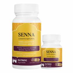 Pachet Senna, 30 + 10 capsule, Nutrific