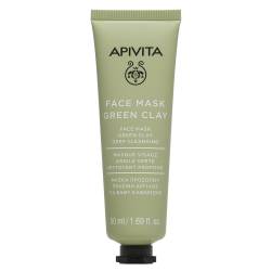 Apivita Masca pentru curatare profunda cu argila verde, 50ml