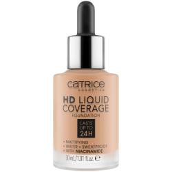 Fond de ten HD Liquid Coverage Foundation 040 - Warm Beige, 30ml, Catrice