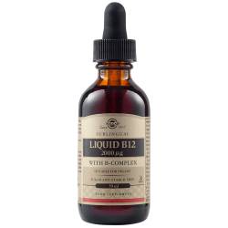 Vitamina B12 lichida sublinguala 2000mcg, 59ml, Solgar