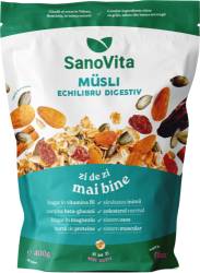 Musli echilibru digestiv, 400g, SanoVita