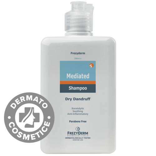 Sampon pentru matreata uscata Mediated, 200ml, Frezyderm