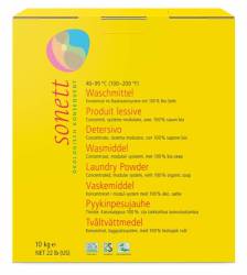 Detergent ecologic praf pentru rufe, 10 kg, Sonett