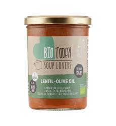 Supa crema de linte cu ulei de masline, eco-bio, 400ml, Bio Today