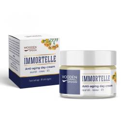 Crema de zi Anti-Aging Immortelle Hydration Cream, 50ml, Wooden Spoon