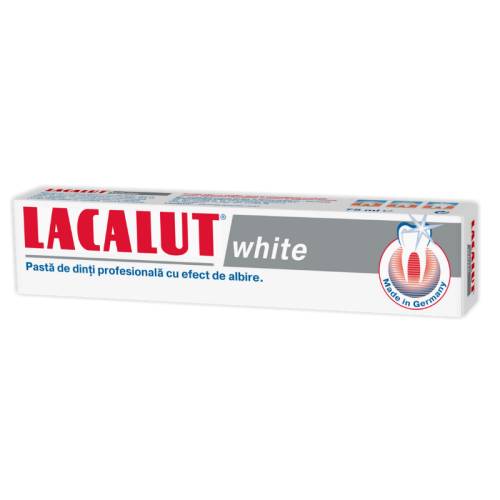 Lacalut White pasta dinti medicinala, 75ml