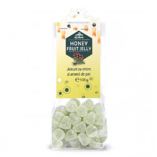Jeleuri miere, pin, 100g, Apidava