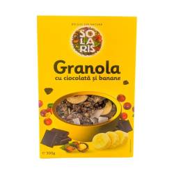 Granola cu Ciocolata si Banane, 300 g, Solaris