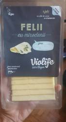 Cascaval vegetal cu mirodenii, 7 felii, 140g - Violife
