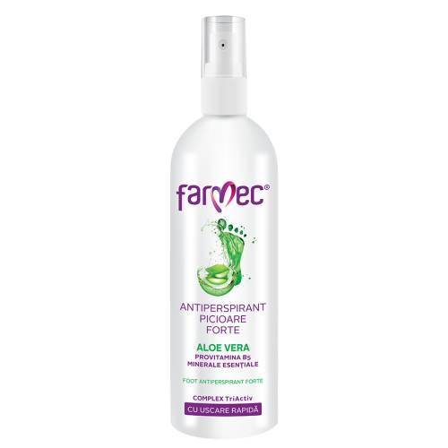 Spray antiperspirant pentru picioare, 150ml - Farmec