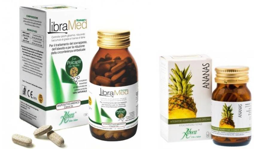 Aboca Pachet Fitomagra Libramed 138 comprimate + Ananas 50 capsule Cadou