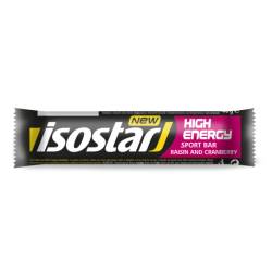Isostar High Energy Bar Baton cu merisoare cu stafide 40 g