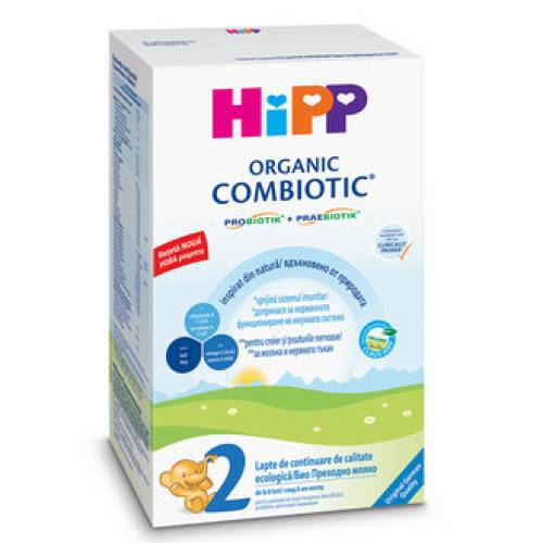 Hipp 2 Organic Combiotic 6+ luni 300 g