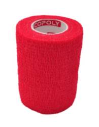 Bandaj adeziv 10 cm rosu - sport