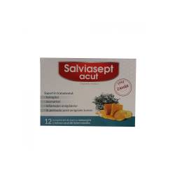 Zdrovit Salviasept acut 12 comprimate