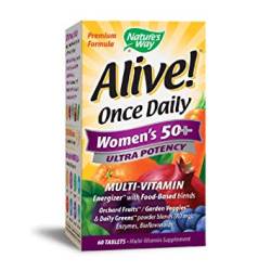 Alive!Once Daily Women's 50 + Ultra Potency 30 tablete