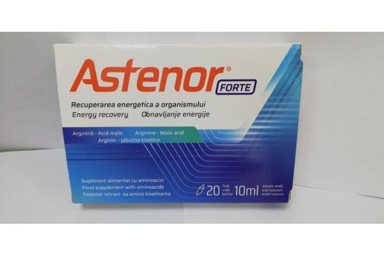 Astenor Forte 10 ml solutie orala 20 fiole