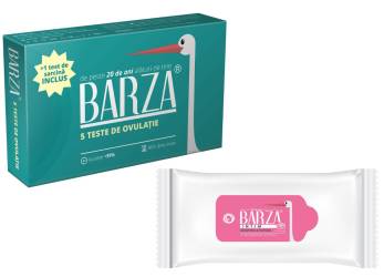 Braza Teste ovulatie banda + Test sarcina inclus + Servetele intime